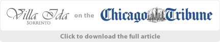 Villa Ida Sorrento on the Chicago Tribune Full Article